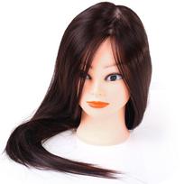 Professional Manequin head Human Hair Barber Practice Hairstyle Hairdresser Doll' ruda