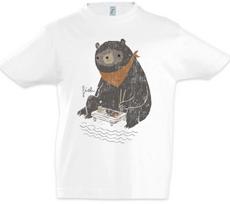 Sushi Bear Kids Boys kids boys T-Shirt Love Cook Chef Chef Bear Addiction Addictive Love 130
