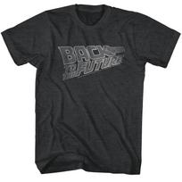 Back To The Future Logo Wht Movie Shirt 110