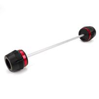 For Kawasaki Z900 Z750 Z650 Z800 Z1000 Z900RS versys 650 ninja 650 1000 zx6r Motorcycle Wheel Front Axle Fork Crash Sliders raudona