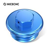 NICECNC Oil Filler Cap Plug For HUSQVARNA 701 ENDURO SUPERMOTO 2016-2023 TE300 FE350 FE450 FE501 TX300 TC125 FS450 2014-2023 mėlyna