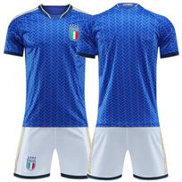 2026 World Cup Italy main and guest football jersey set quick-drying men's new cross-border jersey short-sleeved jersey summer children's size 16/height 95-105cm