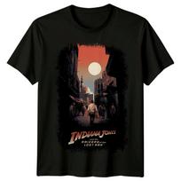 Raiders of the Lost Ark (1981) Movie Poster Inspired Unisex T-Shirt Retro Tee Graphic Tee L