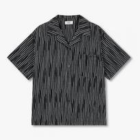 Studio Tomboy Short Sleeve Check Shirt 9106221222 blacks/OS