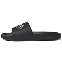 Adidas Adilette Dušo Šlepetės Pagrindinės Juodos Unisex Sportbačiai Stebuklingai Baltos GW8747 40½