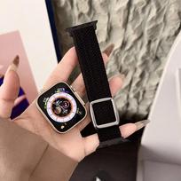 Sport Nylon Strap for Apple Watch Ultra 3-2-1 49mm 41mm 45mm 42mm 46mm 40mm 44mm Modern style iWatch Series 11 10 9 8 7 6 5 4 Se Band 42-44-45-49-S11/10 46mm juoda