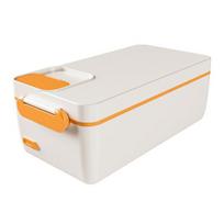 Electric Heated Lunch Box Cordless Insulated Lunch Container Rechargeable Portable Bento Box 1L Stainless Steel Container Leak Proof Food Warmer balta