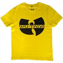 Wu-Tang Clan Unisex Adult Logo Cotton T-Shirt S juoda