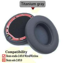 Earpads For Beat Studio 3 3.0 Ear Pads Studio3 Headphone Replacement Pads Studio2 Ear Cushions Earpads Headset Foam Pad