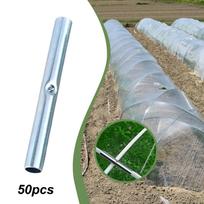 50 Connectors for Garden Tent with Poles, Professional Parts, Repair Sleeves 0.4cm