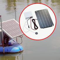 Saulės energija maitinamas oro siurblys, akvariumo siurblys deguonies tiektuvas, tylus, ekologiškas, 6V tvenkinio aeratorius