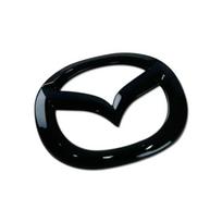 Plastikinis automobilio priekinių grotelių ženklelis, galinių durelių dangtelio ženklelis, vairo lipdukas, skirtas Mazda 3, Mazda3 logotipas, dekoracija