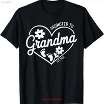 Promoted to Grandma est 2026 Baby Announcement for T Shirt Dad vintage Washed Slightly Versatile streetwear S įvairiaspalvis
