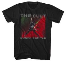 New Authentic The Cult Sonic Temple Album Heavy Metal Band TShirt SML2XL Unisex T-Shirt S įvairiaspalvis