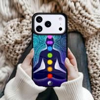 Mandala Chakra Insist Yoga Magnetic Phone Case For iPhone 17 16 15 12 13 Pro Max 14 Plus 11 Hard Cover With MagSafe iPhone 12 Pro Max