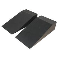 1 pair Multi-Functional EVA Gym Blocks High Density Lightweight Yoga Wedge Yoga Wedge Blocks  Yoga juoda