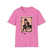 Unisex Softstyle T-Shirt Mens Womens Tees Top Sad Ballerina Silhouette  Graphic Shirt S