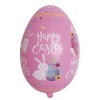 Festive PVC 41 Inch Easter Egg Balloon Reusable Easter Bunny Giant Easter Egg Inflatable DIY Easter Decor Easter Party One size rožinė