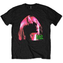 Billie Eilish Neon Shadow Pink T-Shirt Black New L