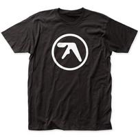 Aphex Twin Logo T Shirt Mens Licensed Rock N Roll Band Intelligent Dance Black L