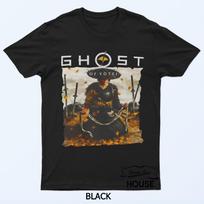 Ghost Of Yotei Atsu Kanji Japan Samurai Japanese PS5 T-Shirt XL