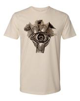 Cottage Cult Clothing Tee T Shirt 100% Cotton Occult Goth Medical Victorian Eye XL