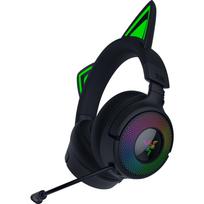 Razer Kraken Kitty V3 Pro Wireless Gaming cat ears that react to streaming and HyperSpeed Wireless USB audio retractable HyperClear TriForce titanium juoda