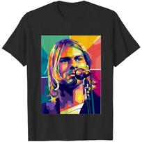 Kurt Cobain Nirvana Shirt Kurt Cobain T-Shirt Retro Vintage T-Shirt Gift XXXXL
