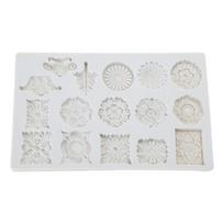 Stone Silicone Mold Sugar Cake Mold Green Bean Cake Candy Mold Chocolate Ice Block French Dessert Cake Decorations 1