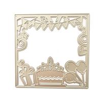 Birthday Balloon Metal Cutting Dies Stencils for DIY Scrapbooking Decorative Embossing Paper Cards Template Die Cuts 1