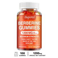 Buporai Ceilono cinamono berberino guminukai, 1200 mg porcijoje, sudėtyje yra magnio citrato ekstrakto, tinka suaugusiems. 100*1