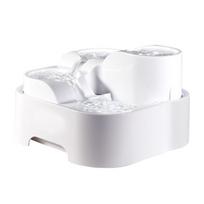 Cats Water Fountain Whispering Quiet Filtered Water Dispenser 67OZ Automatic Drinking Bowl At Most for 4 Cats Drinking 1 balta