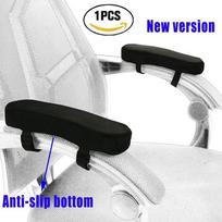 New Slow Rebound Memory Foam Armrest Cushion Pad Chair Mat Elbow Rest Cover'