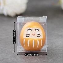 1PC Japanese Ceramic Daruma Doll Crafts Inspired Wealth Prosperity Decor Lucky Charm Fortune Ornament Landscape Home Desk Decor auksas