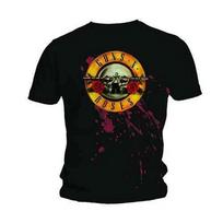 Guns N Roses - Bullets Men's T-Shirt Black Medium 2XL
