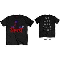 Slipknot Unisex T Shirt WANYK Back Hit (Back Print) (XX Large) Black M