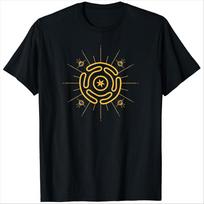 HecateS Wheel Goddess Pagan Hecate Symbol Pagan Wicca Symbol TShirt 100 Cotton ONeck Short Sleeve Summer Casual Unisexs Tshirt S