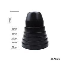 1PC Car LED Headlight Rubber Dust Collector Rubber Cover Sealing Cover Cap Rubber Seal Cap Anti Dust Cover 75-100mm