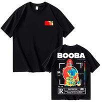 2026 New B2O Tshirts Unisex Fashion BOOBA Short  Women Casual Harajuku Streetwear Tee  Comfortable Y2K Tops M