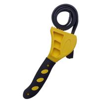 6/8 Inch Strap Spanner Puller Adjustable Belt Wrench Can Opener Multifunctional Belt Wrench Oil Filter Puller for Weak Hands (Yellow,6Inch) geltona