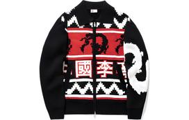 Li Ning Sweater Men's Black Samba Red Ecru AMBU059-3 XL