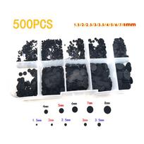 500PCS Conductive Rubber Pads Keypad Repair Kit For IR Remote Control Conductive Rubber Buttons