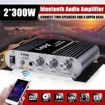 2.1 Channel 2x300w Bluetooth Digital Power Amplifier Subwoofer Hi-fi Mp3 Stereo Enhancer Home Bass Audio Player Class D
