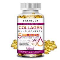 Kolageno Multi Kompleksas 1000 mg Maisto papildas, 120 minkštų kapsulių buteliuke 120 Capsules