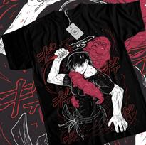 Fushiguro Toji, jujutsu kaisen T Shirt Mens Womens Tees Top, japanese anime manga, 2025 apparel lot S