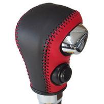 Tricolore Every Wagon DA17W 2024/02~ Genuine Leather Shift Knob Cover raudona