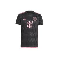 adidas Inter Miami CF 23/24 Messi išvykos marškinėliai Juodi Vyriški Streetwear JE9744 XL gray