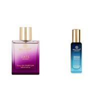 Bella Vita Luxury Date Eau De Parfum Perfume for Women with Pink Pepper & Bella Vita Luxury Skai Aquatic Eau De Cologne Unisex Perfume for Men & Women