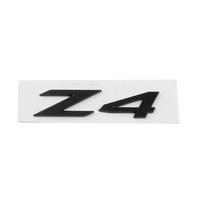 Automobilio 3D ABS Galinio Bagažinės Raidės Žodžiai Logotipas Ženklelis Emblema Stiliaus Lipdukas Z4 Dekoravimo Aksesuarams Black