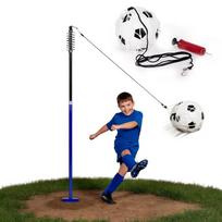 Tetherball futbolo treniruočių rinkinys su virve, stulpu, spyruokle, kamuoliu ir pompa, MOVEPRO